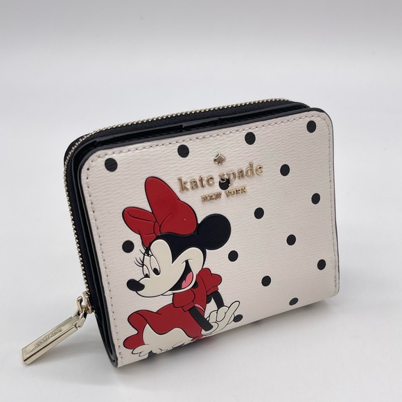 kate spade Handbags - Kate Spade Disney X New York Minnie Mouse Zip Around Wallet